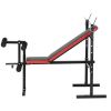 VEVOR Weight Bench, Multi-Functional Adjustable Weight Bench Press for Full Body Workout, 380lbs Exercise Sit up Bench for Home Gym Strength Training