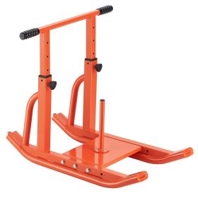 VEVOR Weight Sled, Steel Power Sled, Fitness Training Sleds for Athletic Exercise Speed Improvement, Workout Equipment with Adjustable Height Handle