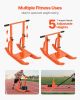 VEVOR Weight Sled, Steel Power Sled, Fitness Training Sleds for Athletic Exercise Speed Improvement, Workout Equipment with Adjustable Height Handle
