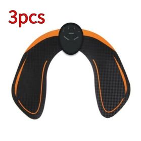 The Ultimate EMS Abs & Muscle Trainer (Option: Yellow 3pcs)