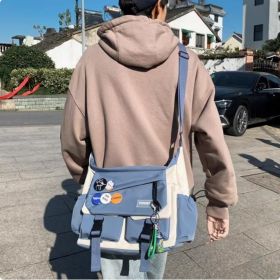 Versatile Crossbody Bags For Women Men, Messenger Bag Purses (Option: Blue)