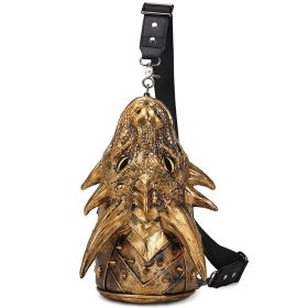 Chain Portable One Shoulder Crossbody Bag (Option: Gold)