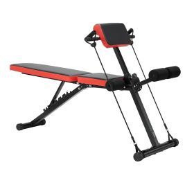 VEVOR Multi-Functional Weight Bench for Full Body Workout, Roman Chair Hyperextension Bench (Product Type: A-Type, Product Load Capacity: 330 lbs)