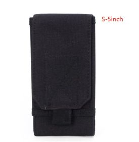 Molle Mobile Phone Bag Waist Bag Men's Sports Running Coin Purse Universal Multifunctional Vertical Belt Portable Wear Belt (Option: 1style-S 5inch)