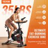 VEVOR Exercise Bike, Adjustable Magnetic Resistance Stationary Bike, Indoor Cycling Bike for Home Cardio, Workout Bike with Silent Belt Drive