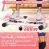 Waist Twister, Exercise Twist Boards Twisting Waist Machine for Women Belly Fat, Noiseless Ab Twister Machine with Resistance Bands