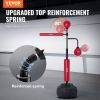 VEVOR Boxing Speed Trainer, Punching Bag with Stand, Reflex Boxing Bag for Teens & Adults, Height Adjustable Free Standing Strike Bag Set with Gloves
